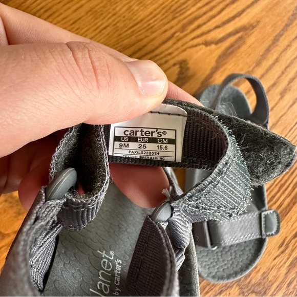 New Little Planet Carter’s Toddler Recycled Adventure Sandals - Picture 10 of 14